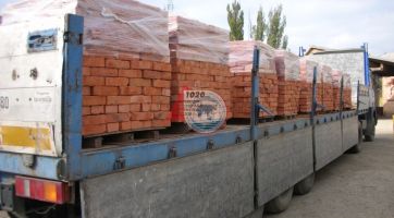 Перевозка кирпича по спб, области и России