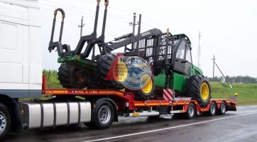 Доставка лесозаготовительной техники в СПБ и по всей России