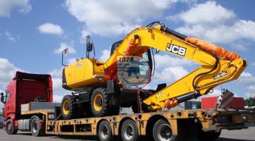 Особенности перевозки экскаваторов