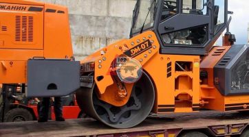 Как осуществляется перевозка дорожного катка?