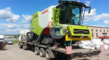 Перевозка комбайнов