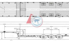 Трал телескопический 3267 Nooteboom