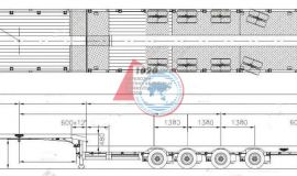 Трал телескопический 1861 Broshuis