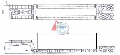 Трал телескопический 5723 Goldhofer