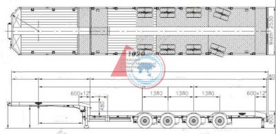 Трал телескопический 1861 Broshuis