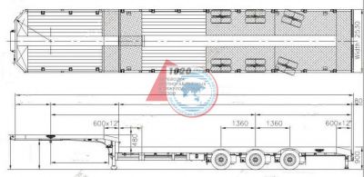 Трал телескопический 9978 Broshuis
