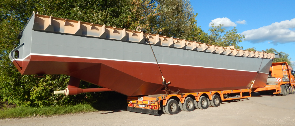 Перевозка судна при помощи трала по СПб и России