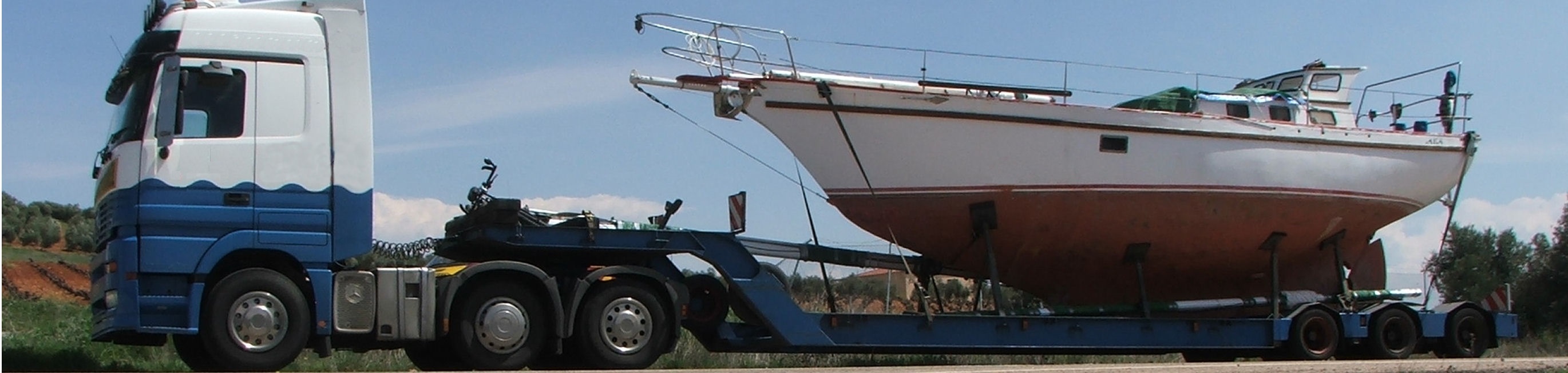 Перевозка судов автотранспортом по СПб и России