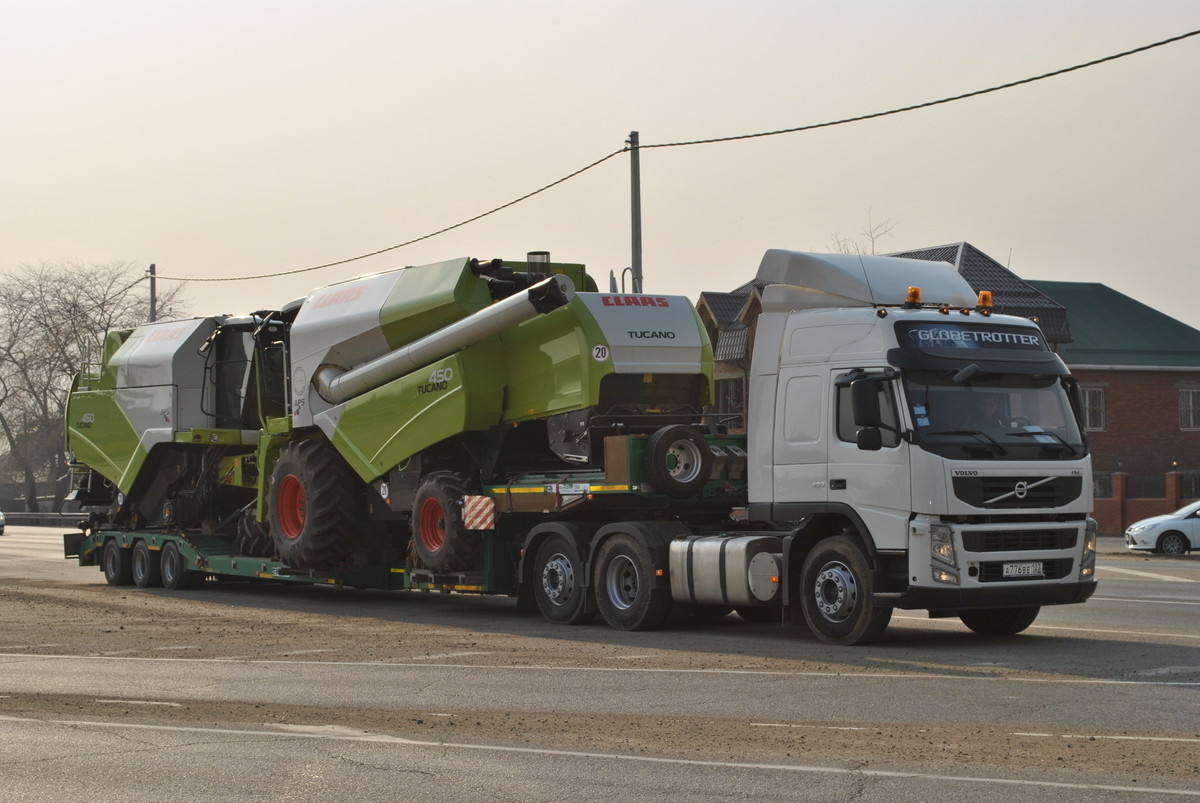 Перевозка негабарита тралом по СПб и другим регионам России от компании АТП-1020